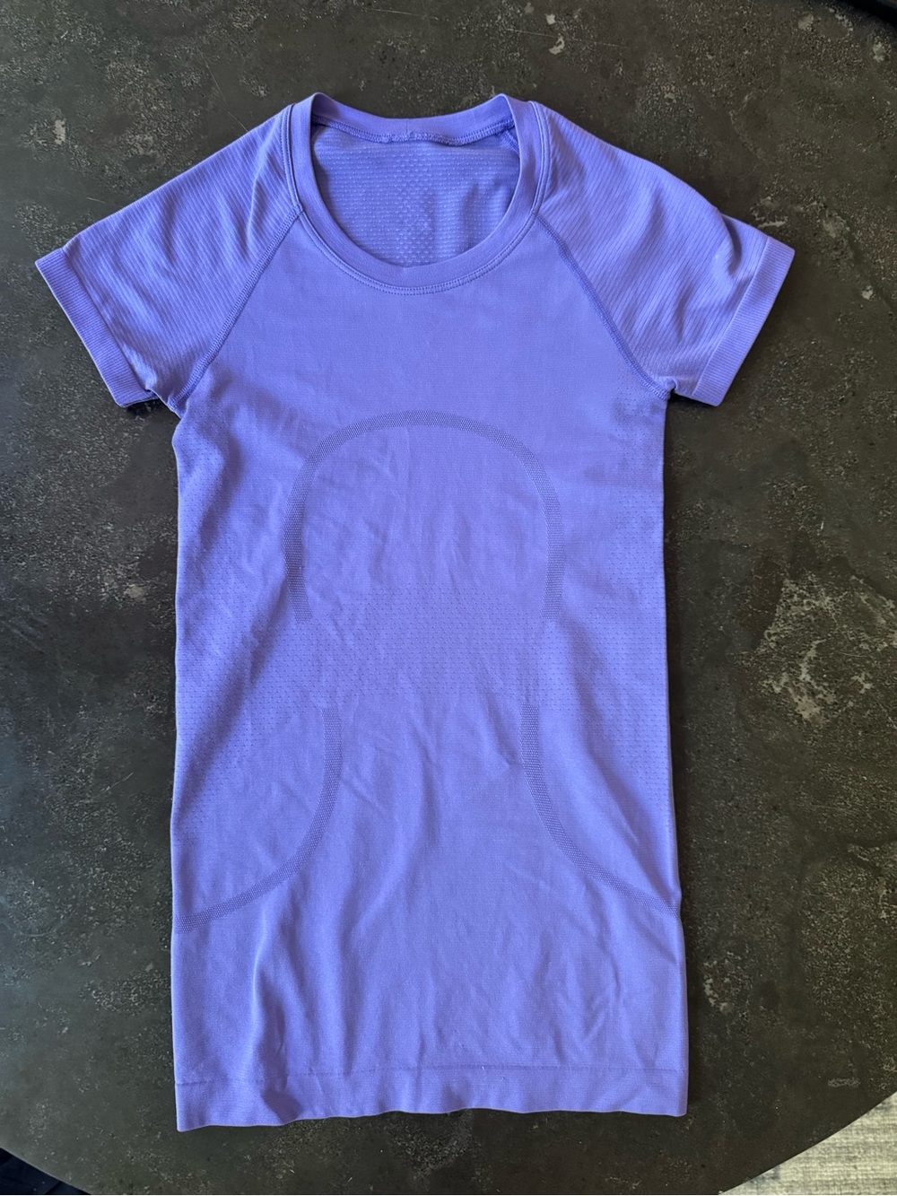 lululemon athletica Purple Short Sleeve Athletic Top